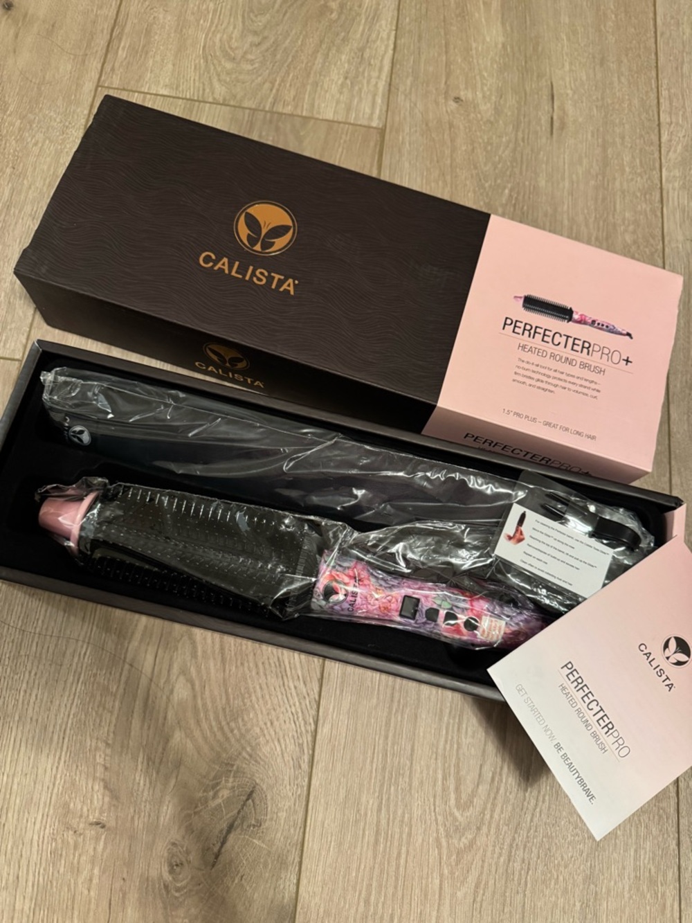 Calista Perfecter Pro+ Heated Round Brush – New in Box